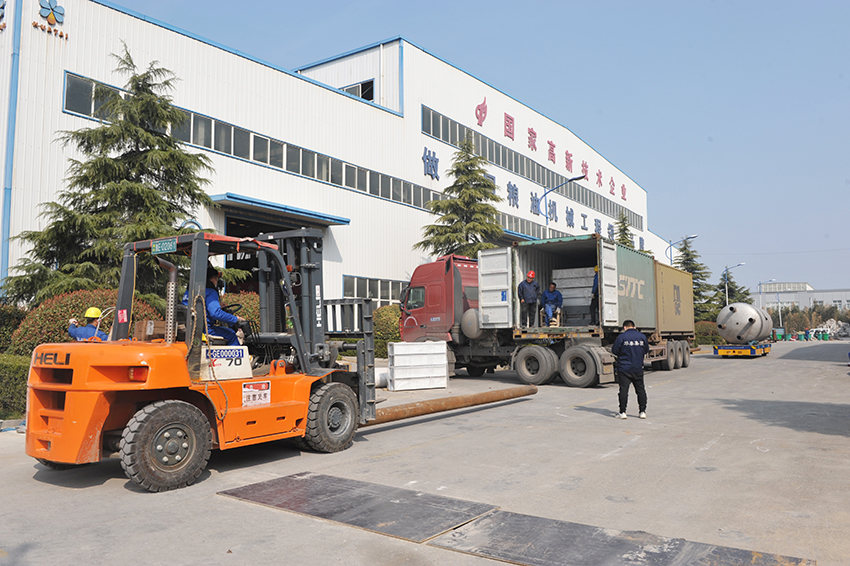 华泰集团设计制造的50TPD米糠、大豆膨化榨油项目发往孟加拉