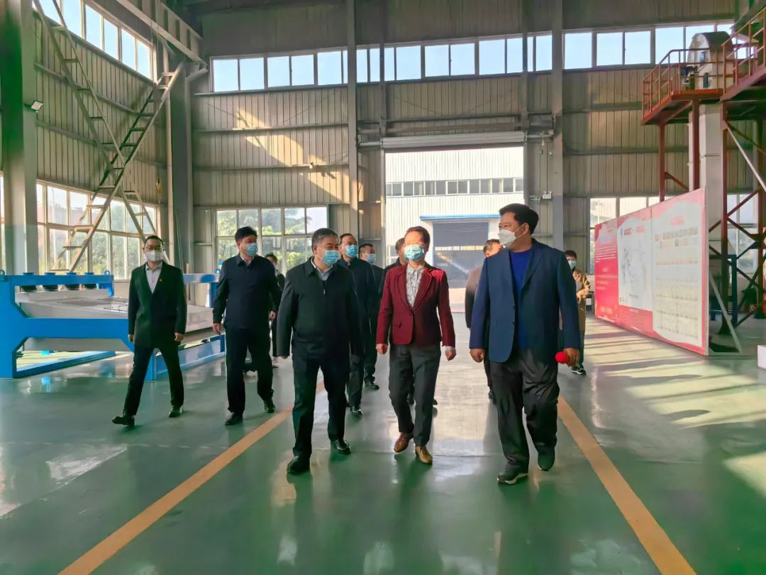 安阳市人大常委会主任、党组书记徐家平莅临华泰集团调研制造业高质量发展