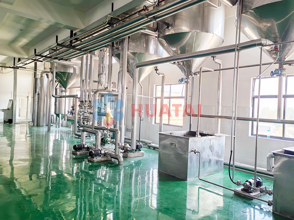 华泰智能装备集团承建山东济宁10TPD大豆压榨油一级精炼项目正式投产